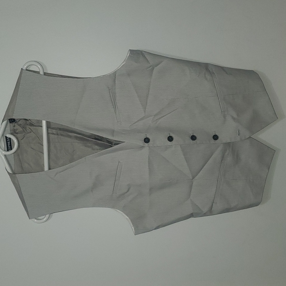 Express mens dress vest
